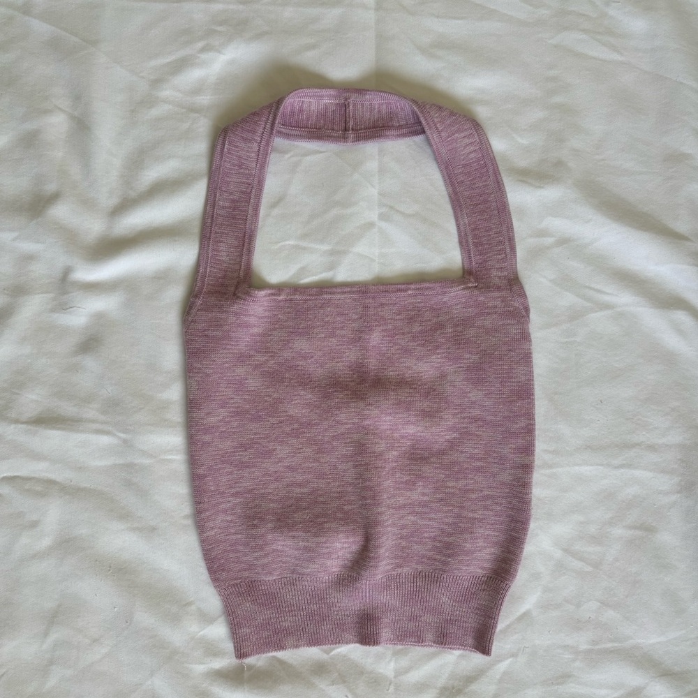 Abercrombie & Fitch Ribbed Halter Top